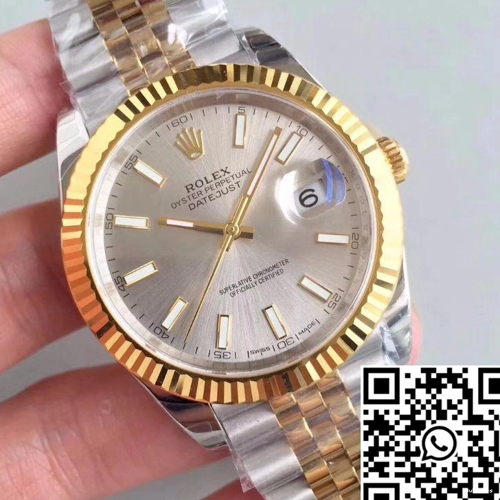 Factory Rhodium II Datejust Dial M126333-0004 Rolex EW 0406